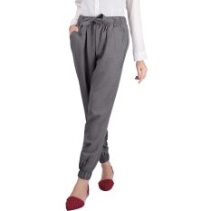 Lihat Detil · JO & NIC Sweet Tie Jogger Pants - Celana Wanita - DarkGrey