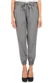 Jo Nic Sweet Tie Jogger Celana Wanita Grey Lazada Indonesia jo nic sweet tie jogger celana wanita grey lazada indonesia