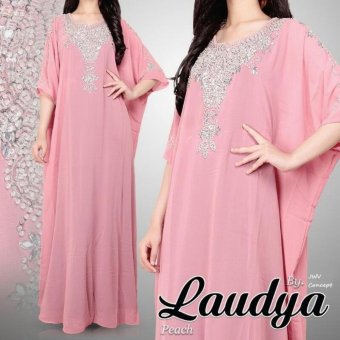 J.W.V Concept Kaftan Laudya Peach  