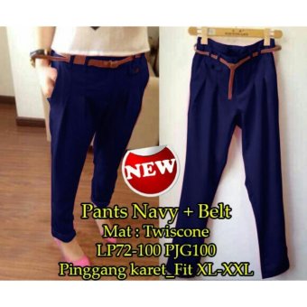 Kalimasyada Pants Twiscone - Navy  