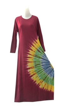 Kampung Souvenir - Gamis Jersey - Maroon  