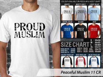 Kaos Peaceful Muslim 11 Islam  