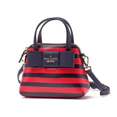 Kate Spade Julia Street Mini Maise Black Red- Hitam/Merah