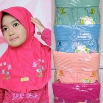 Kerudung Delima Jab 05a No 6 - Kerudung Anak