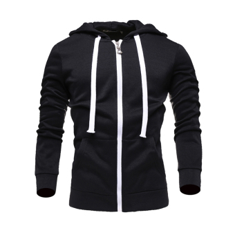 Lanbaosi Women's Black Soft ZipUp Fleece Hoodie LongSleeve Sweatshirt Activewear Jackets Black  