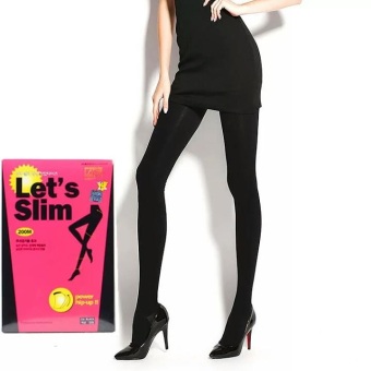 Legging Larisa Shop Let's Slim Fit (Warna Hitam)  