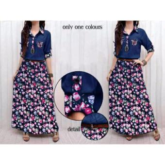 legiONshop-dress maxi | dress wanita | pakaian wanita | maxi wanita | baju wanita