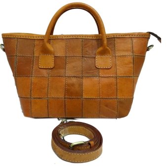 Tas Kulit Perca Kapal Coklat Muda lins craft tas kulit kapal perca tahu coklat muda Tas Kulit Perca Kapal Coklat Muda lins craft tas kulit kapal perca tahu coklat muda