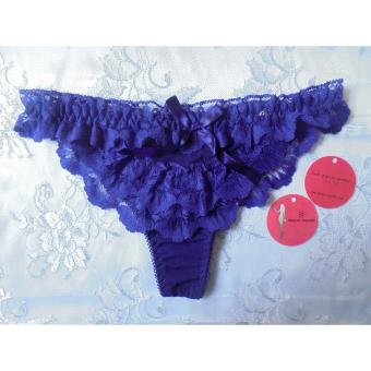 Love Secret-Sexy Flower Lace Panties 2152-2 Purple  
