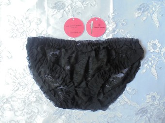 Love Secret Transparan Lace Sexy Panties 2168-2 ~ Black Lace Black  