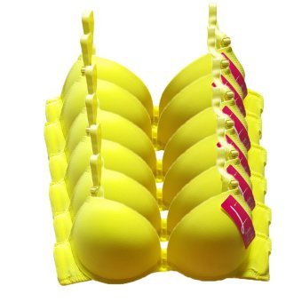 Lydyly BRA BH006 - Kuning 6pcs campur size  