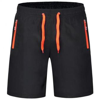 M-4XL Men Sports Drawstring Shorts With Pocket Workout Running Board Shorts Gym Quick Dry Short Pants Beach Surfing Sweatpants - Intl  