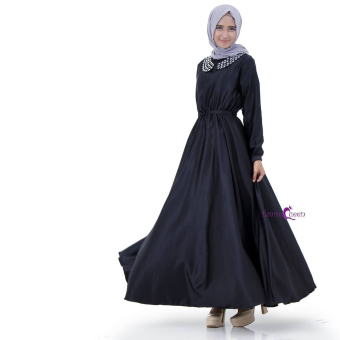 Madeena Dress Clara Black Cantik  