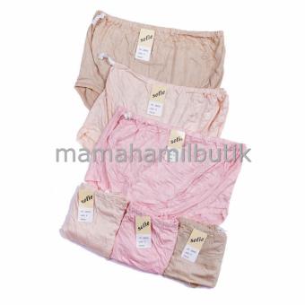 Mama Hamil 6 Celana Dalam Hamil Sofie Katun Halus - Multicolor  