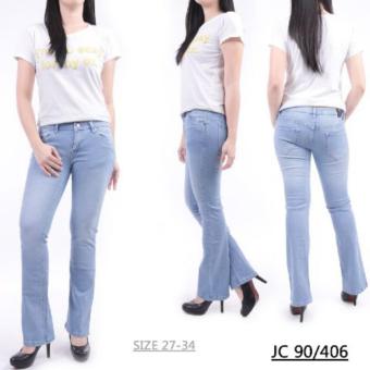master jeans celana wanita cutbray size 27-34  