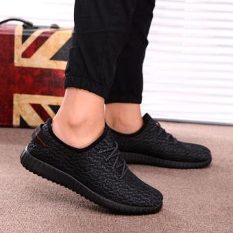 Men New Fashion Cloth Casual Sports Shoes (Black) - intl  