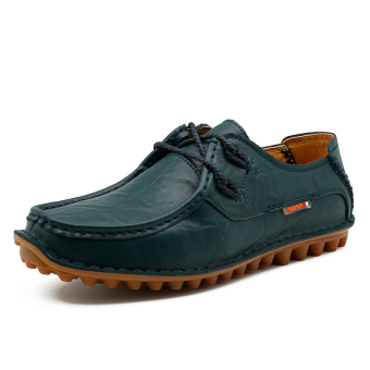 Men Oxford Shoes Casual Brogues & Lace-Ups (Blue) - Intl  