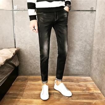 Men 's casual Korean Slim jeans - intl  