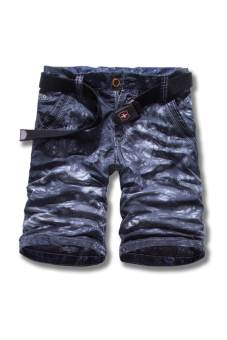 Men's Camouflage Shorts (Dark Gray)  