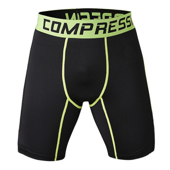 Men's cycling exercise tight shorts?FLUORESCENT GREEN? - Intl  