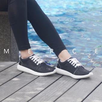 Merce - Hailee Sneakers Blink Shoes (Black)  
