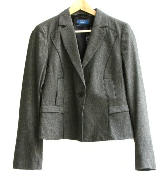 MEXX Women Wanita Blazer Jacket MT275 Original Brand New (Grey Black Stripes)  