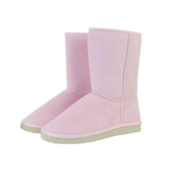MG Winter Warm Snow Half Boots Shoes (Pink) - intl  