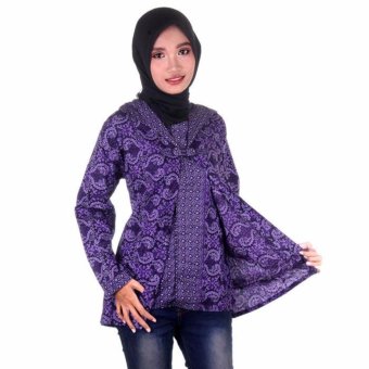 Mila Style Baju Batik Blouse / Blus Varian Alisa - Multicolor  