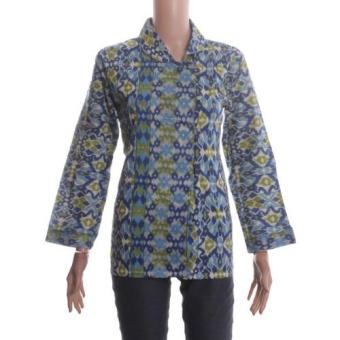 Mila Style Baju Blouse / Blus Batik Varian Nisa - Multicolor  