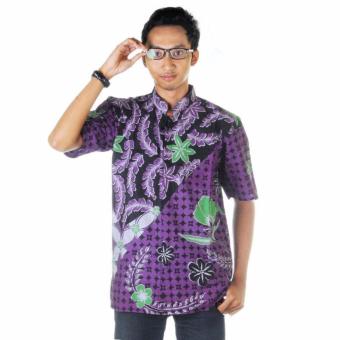 Mila Style Baju Kemeja Koko Batik Varian Atok - Multicolor  