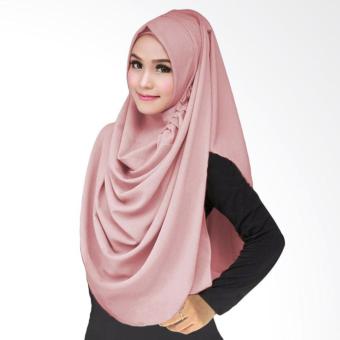 Milyarda Hijab LCB Kerudung Instant - dusty pink  