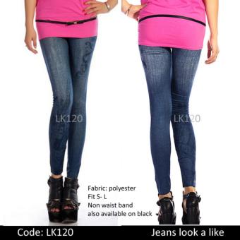 miuchishop legging motif jeans lk120  