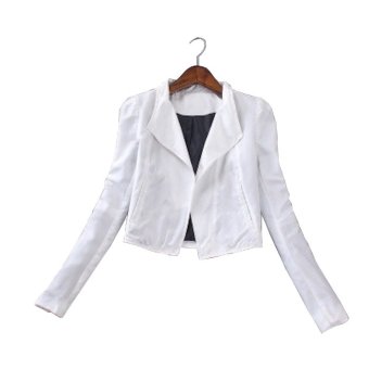 Miyuki Miyabe Blazer Fashion Wanita - Baju Kerja - Putih  