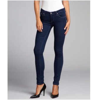 MJ Celana Jeans Wanita Prada - Navy  