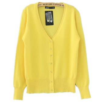 MSSHE Knit Jacket 031413?Brilliant Yellow?  