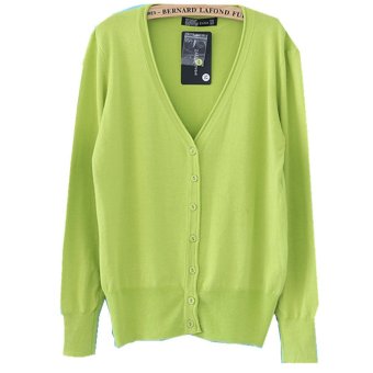 MSSHE Knit Sweater Coat 031421?Olive Green ?  