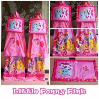 Mukena Anak Little Pony Pink Size XS  