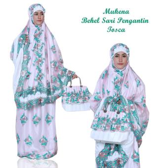 Mukena Behel Sari Pengantin Tosca  