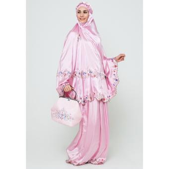 Mukena Bordir Exslusif Homemade Original - Pink  