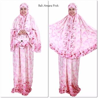 Mukena Rayon Bali Amara Pink  