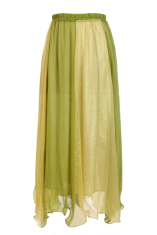 Multi-way Chiffon Maxi Skirts (Green)  