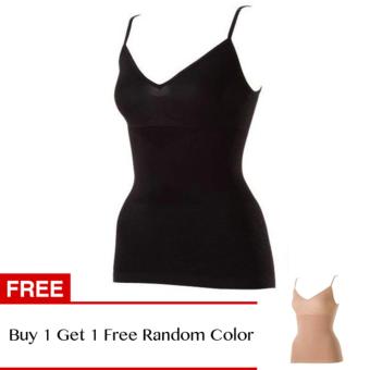 Munafie Atasan Slimming Body Shaper Buy 1 Get 1 / Korset Pelangsing Perut, Dada dan Pinggang - Hitam  