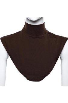 Muslim Hijab Chest Neck Cover Cotton (Coffee)  
