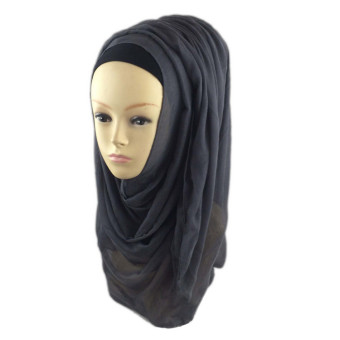 Muslim Islamic Hijab Voile Shawls Plain Scarf MSL001-10# (Intl)  