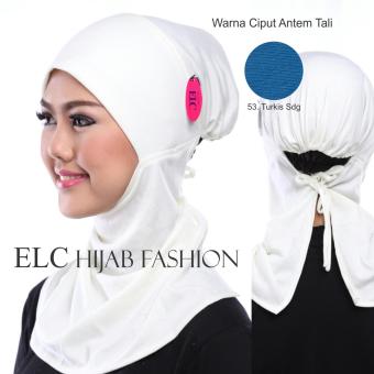Mysha Hijab - Ciput Antem Tali - Turkis Sedang by ELC  