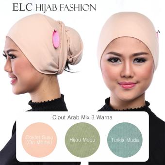 Mysha Hijab - Ciput Arab - Mix 11 by ELC (Get 3 Pcs)  
