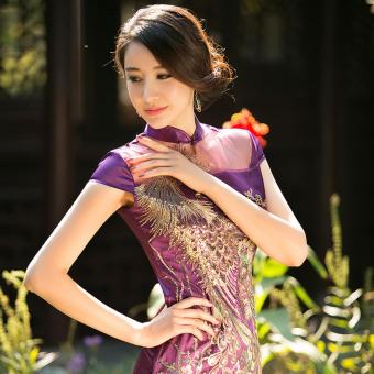 National Wind Women Phoenix Dress (Purple) - intl  