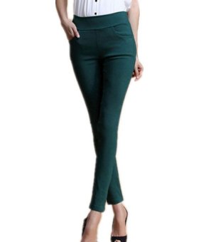 New 2015 New Sexy Women Pants casual Ladies Candy color skinny pencil pants Stretch Tights four Pocket high waist Skinny Pants M-XL Color 1  