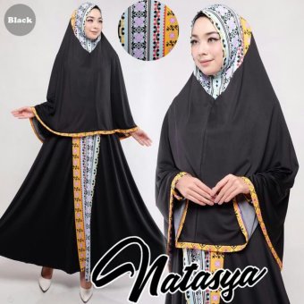 NEW Hijab Fashion Natasha Syari Black  