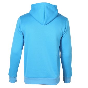 New Men Slim Pullover Hoodie Warm Hooded Sweatshirt (Blue)L - intl  
